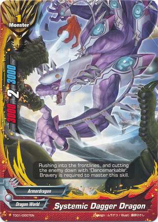 Systemic Dagger Dragon - TD01/0007EN - C Systemic Dagger Dragon - TD01/0007EN - C