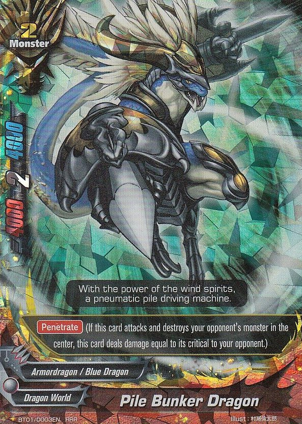 Pile Bunker Dragon - BT01/0003 - RRR Pile Bunker Dragon - BT01/0003 - RRR