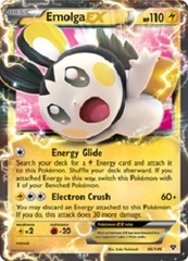 Emolga-EX - 46/146 - Rare Holo EX