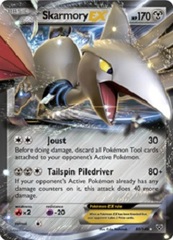 Skarmory-EX - 80/146 - Rare Holo EX