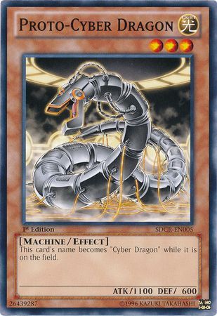 Proto-Cyber Dragon - SDCR-EN005 - Common - 1st Edition