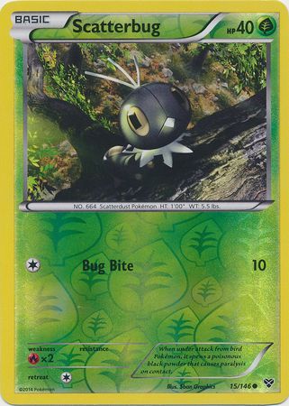 Scatterbug - 15/146 - Common - Reverse Holo