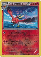 Talonflame - 28/146 - Holo Rare - Reverse Holo