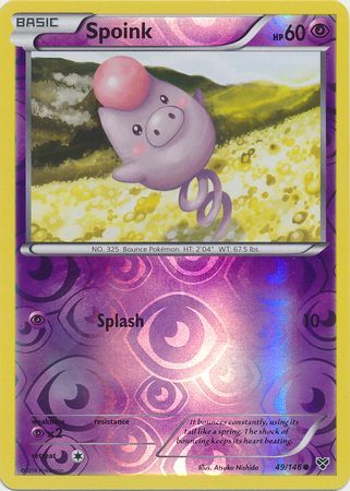 Spoink - 49/146 - Common - Reverse Holo