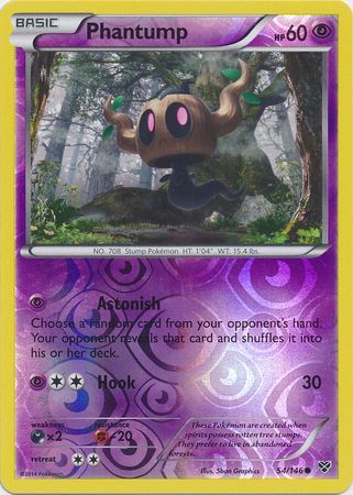 Phantump - 54/146 - Common - Reverse Holo