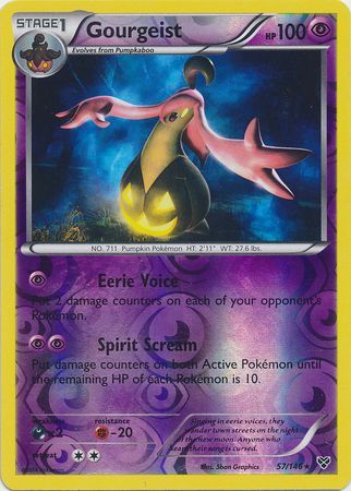 Gourgeist - 57/146 - Rare - Reverse Holo