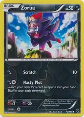 Zorua - 72/146 - Common - Reverse Holo