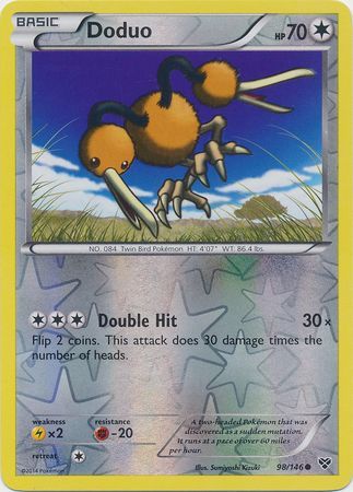 Doduo - 98/146 - Common - Reverse Holo