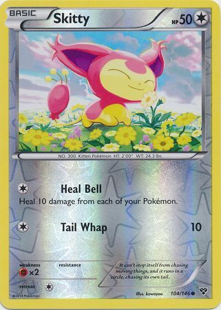 Skitty - 104/146 - Common - Reverse Holo