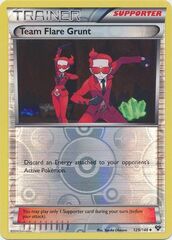 Team Flare Grunt - 129/146 - Uncommon - Reverse Holo