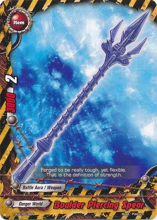 Boulder Piercing Spear - TD02/0014 - C Boulder Piercing Spear - TD02/0014 - C