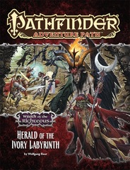 Pathfinder Adventure Path #77: Herald of the Ivory Labyrinth (Wrath of the Righteous 5 of 6)