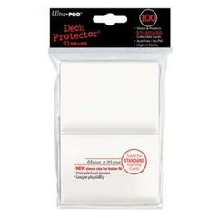 100ct White Standard Deck Protectors