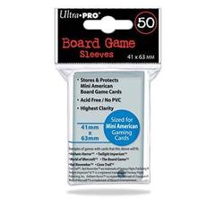 Mini American Board Game Sleeves - 41mm X 63mm - 50ct