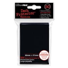 50ct Black Standard Deck Protectors