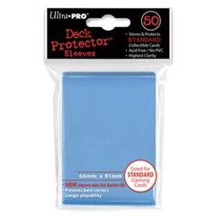 Ultra Pro 82677 Solid Standard Deck Protectors 50ct - Light Blue