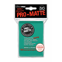 Ultra Pro - 50ct Pro-Matte Aqua Standard Deck Protectors