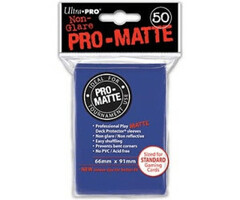 Ultra Pro - 50ct Pro-Matte Blue Standard Deck Protectors