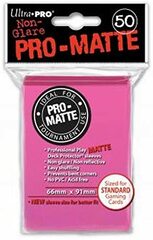 Ultra Pro - 50ct Pro-Matte Bright Pink Standard Deck Protectors