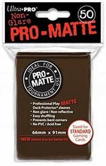 Ultra Pro - 50ct Pro-Matte Brown Standard Deck Protectors