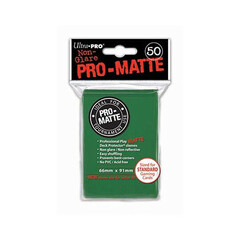 Ultra Pro - 50ct Pro-Matte Green Standard Deck Protectors