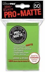 Ultra Pro - 50ct Pro-Matte Lime Green Standard Deck Protectors