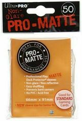 Ultra Pro - 50ct Pro-Matte Orange Standard Deck Protectors