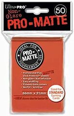 Ultra Pro - 50ct Pro-Matte Peach Standard Deck Protectors