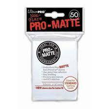 Ultra Pro - 50ct Pro-Matte White Standard Deck Protectors