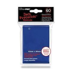 Ultra Pro 82965 Solid Small Deck Protector 60ct - Blue