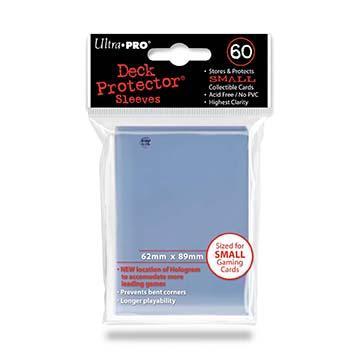 60ct Clear Small Deck Protectors