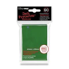 Ultra Pro 82966 Solid Small Deck Protector 60ct - Green