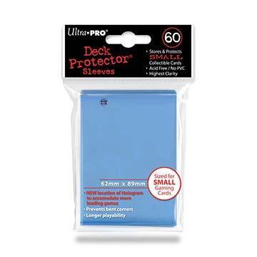 60ct Light Blue Small Deck Protectors