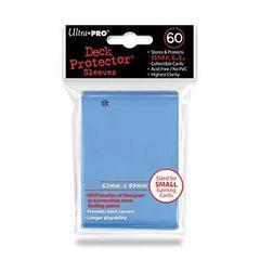 Ultra Pro 82972 Solid Small Deck Protector 60ct - Light Blue