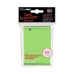 Ultra Pro 84100 Solid Small Deck Protector 60ct - Lime Green