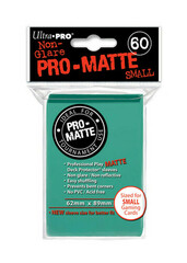 Ultra Pro - 60ct Pro-Matte Aqua Small Deck Protectors