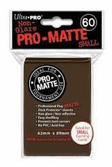 Ultra Pro - 60ct Pro-Matte Brown Small Deck Protectors