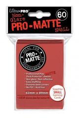 Ultra Pro - Pro-Matte Red Small Deck Protectors (60ct)