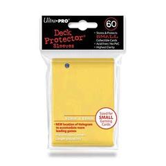 60ct Yellow Small Deck Protectors