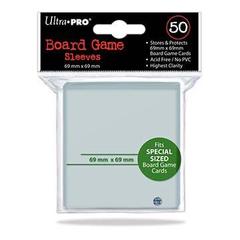 Ultra Pro - Sleeves - 69mm x 69mm - Board Game - 50ct - Clear