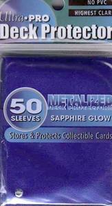 Metalized Blue Standard Deck Protector 50ct