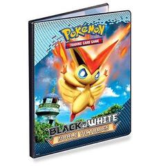 Ultra Pro Pokemon Black & White BW3 Noble Victories 9-Pocket Portfolio - Victini/Black Kyurem