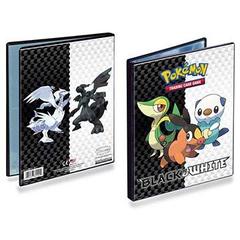 Black & White Generic V5 4-Pocket Portfolio for Pokemon