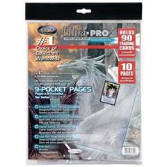 9-Pocket 11-Hole Platinum Page Refill Pack (10-pack)