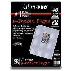 9-Pocket Platinum Page for Standard Size Cards (30-pack)