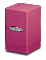 UPR84178: Deckbox: Satin Tower 100+ Solid- Pink, Hot