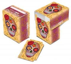 Dia De Los Muertos Pink Skull Deck Box