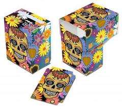 Dia De Los Muertos Yellow Skull Deck Box