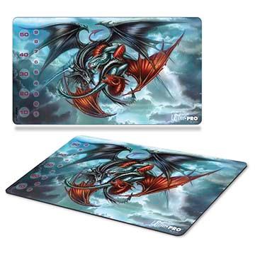 Trinity Dragons Playmat by Monte Moore