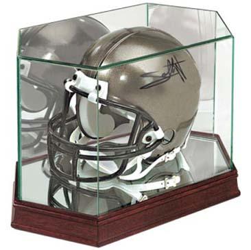 Football Helmet Premium Glass Display